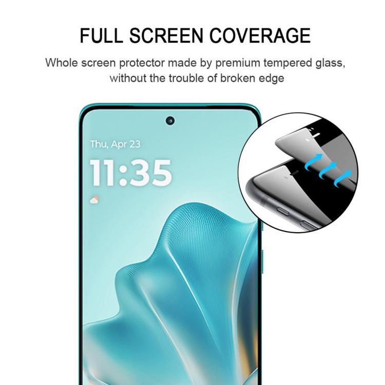 For Motorola Edge 60s 25pcs 3D Curved Edge Full Screen Tempered Glass Film