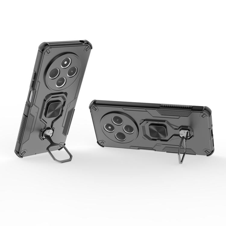 For Redmi 14C 4G Metal Kickstand TPU Hybrid PC Phone Case