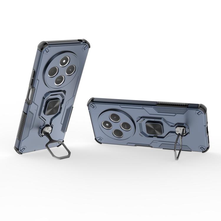 For Redmi 14C 4G Metal Kickstand TPU Hybrid PC Phone Case