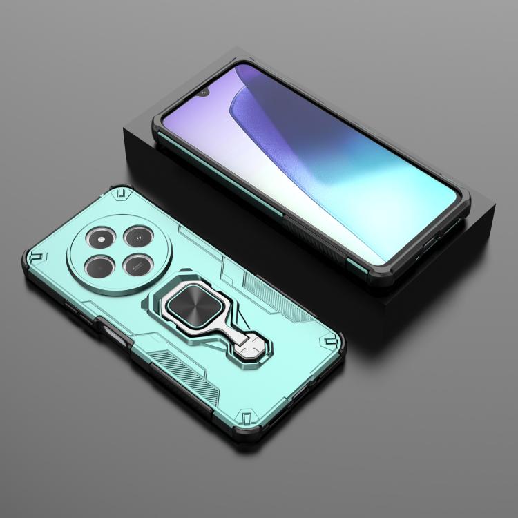For Redmi 14C 4G Metal Kickstand TPU Hybrid PC Phone Case