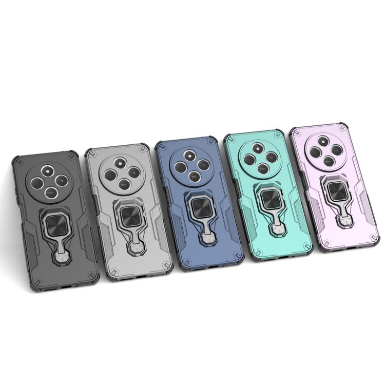 For Redmi 14C 4G Metal Kickstand TPU Hybrid PC Phone Case