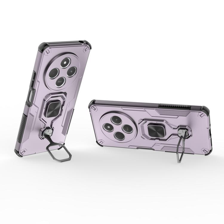 For Redmi 14C 4G Metal Kickstand TPU Hybrid PC Phone Case