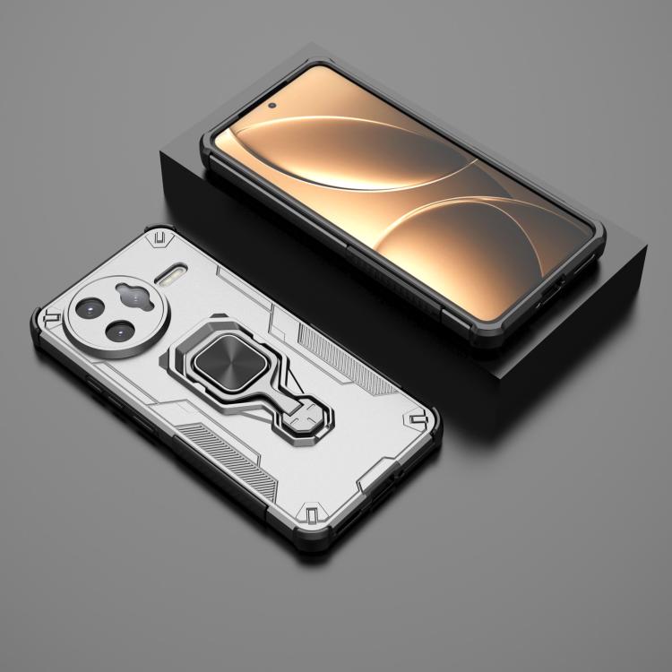 For Redmi K80 Pro Metal Kickstand TPU Hybrid PC Phone Case