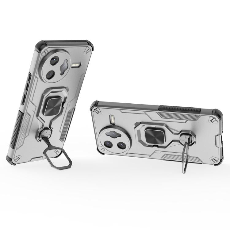 For Redmi K80 Pro Metal Kickstand TPU Hybrid PC Phone Case