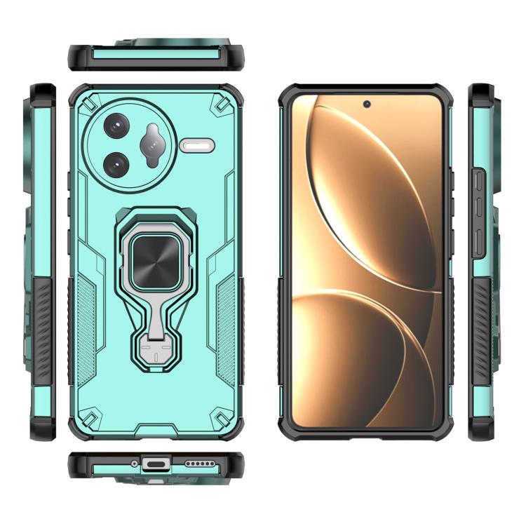 For Redmi K80 Pro Metal Kickstand TPU Hybrid PC Phone Case