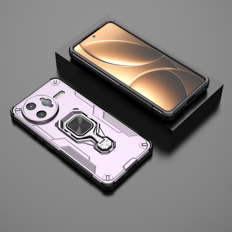 For Redmi K80 Pro Metal Kickstand TPU Hybrid PC Phone Case