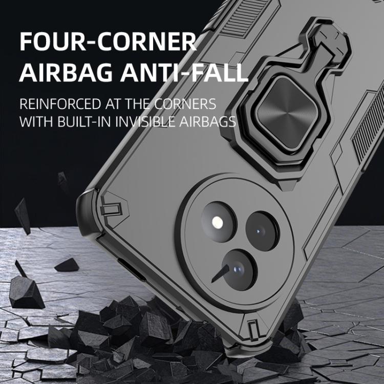 For Redmi K80 Ultra Metal Kickstand TPU Hybrid PC Phone Case