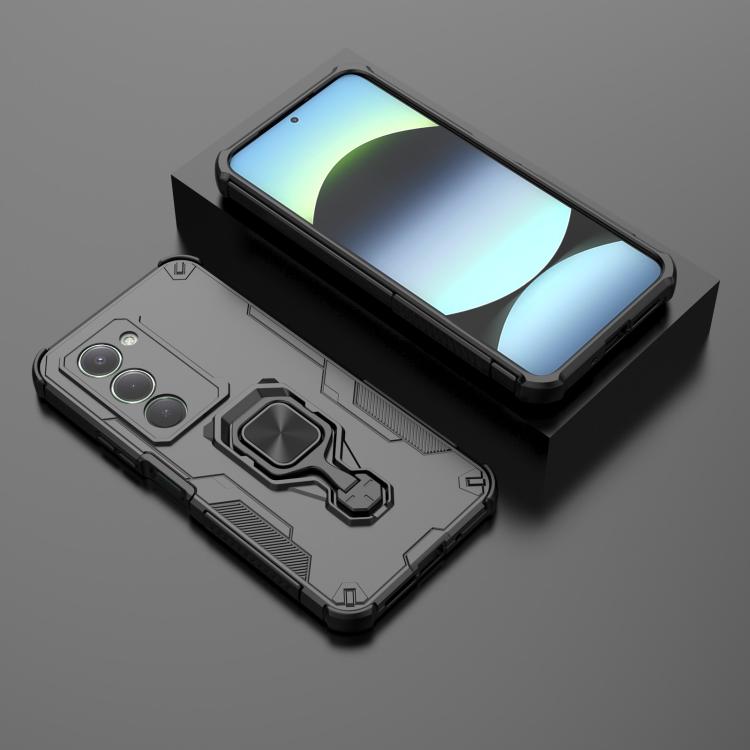 For Redmi 15 5G Global/15 4G SEA 169mm Metal Kickstand TPU Hybrid PC Phone Case