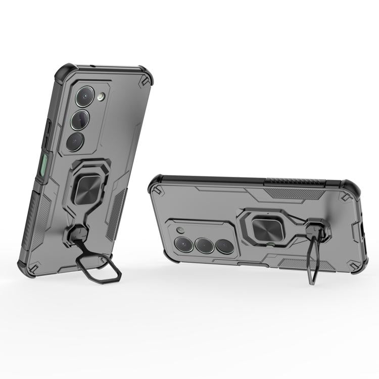 For Redmi 15 5G Global/15 4G SEA 169mm Metal Kickstand TPU Hybrid PC Phone Case