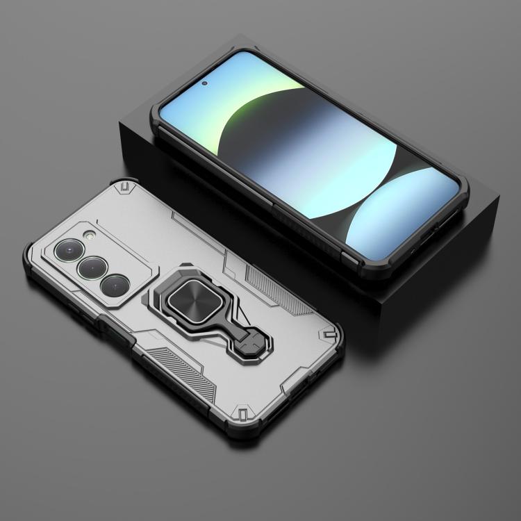 For Redmi 15 5G Global/15 4G SEA 169mm Metal Kickstand TPU Hybrid PC Phone Case