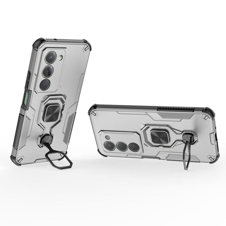 For Redmi 15 5G Global/15 4G SEA 169mm Metal Kickstand TPU Hybrid PC Phone Case