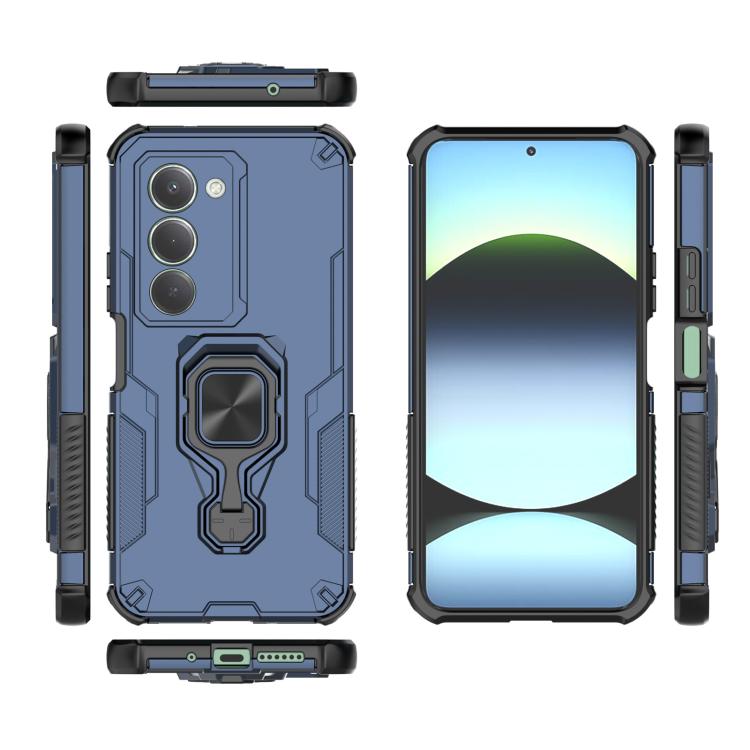 For Redmi 15 5G Global/15 4G SEA 169mm Metal Kickstand TPU Hybrid PC Phone Case