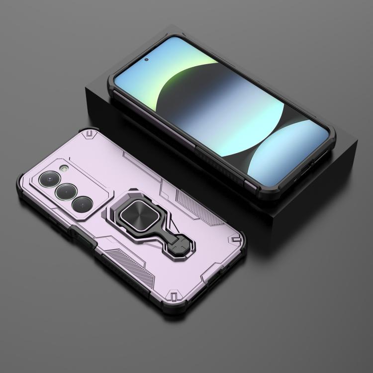 For Redmi 15 5G Global/15 4G SEA 169mm Metal Kickstand TPU Hybrid PC Phone Case