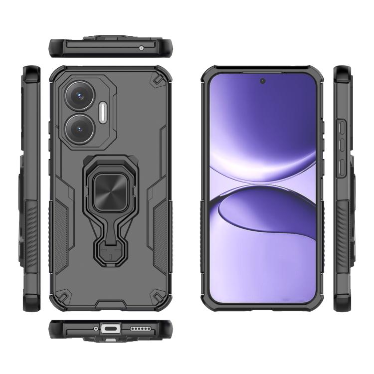 For Redmi Turbo 4 Pro Metal Kickstand TPU Hybrid PC Phone Case