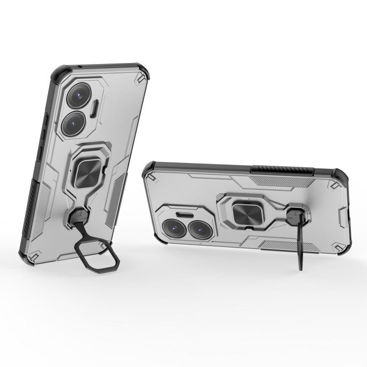For Redmi Turbo 4 Pro Metal Kickstand TPU Hybrid PC Phone Case