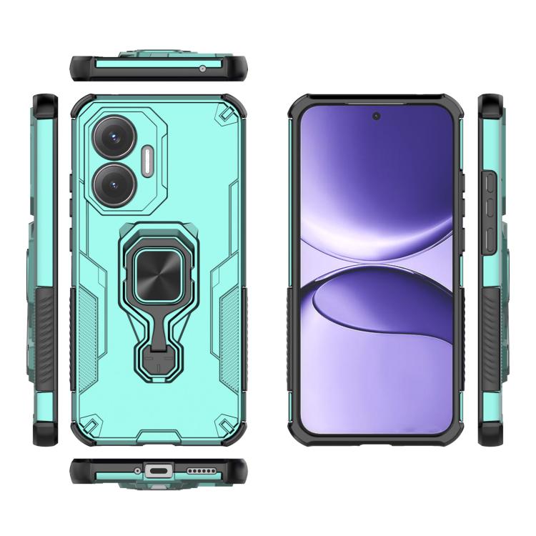 For Redmi Turbo 4 Pro Metal Kickstand TPU Hybrid PC Phone Case