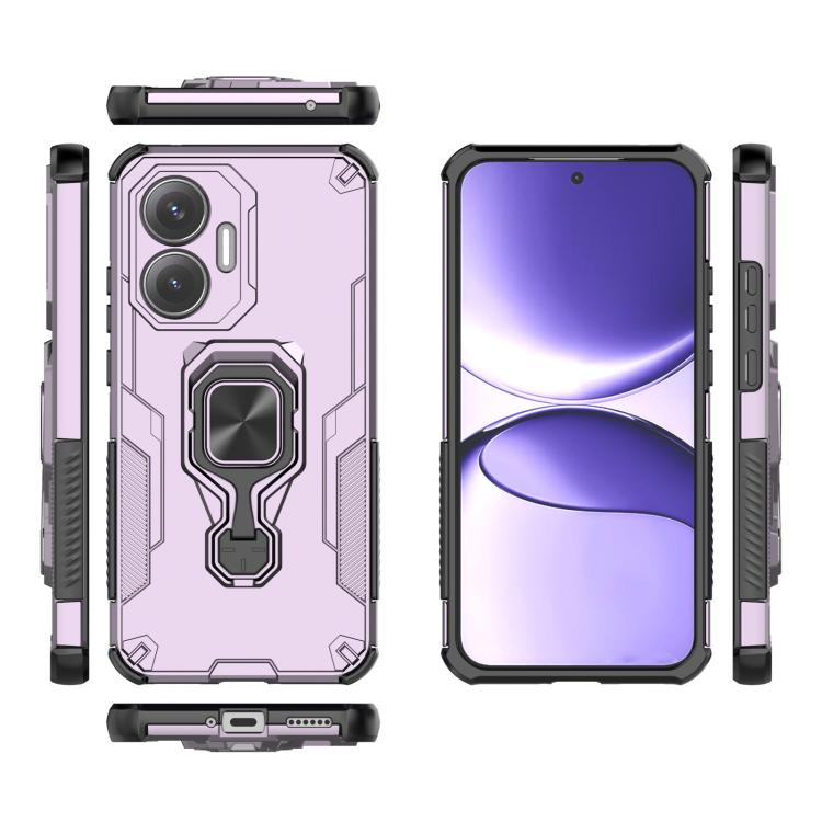 For Redmi Turbo 4 Pro Metal Kickstand TPU Hybrid PC Phone Case