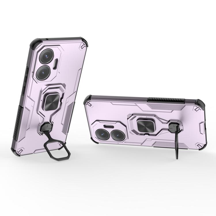 For Redmi Turbo 4 Pro Metal Kickstand TPU Hybrid PC Phone Case