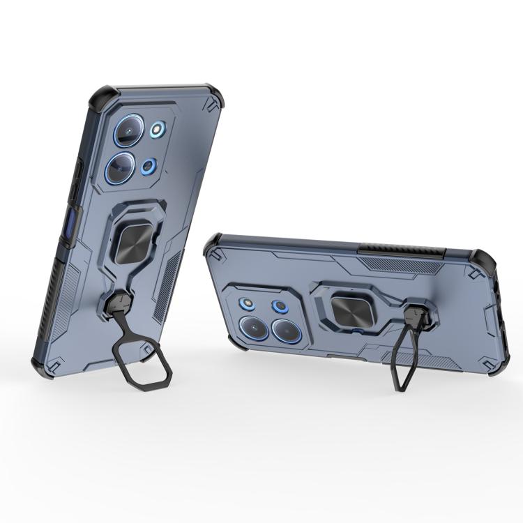 For Redmi 15C 5G / 4G Global 171mm Metal Kickstand TPU Hybrid PC Phone Case