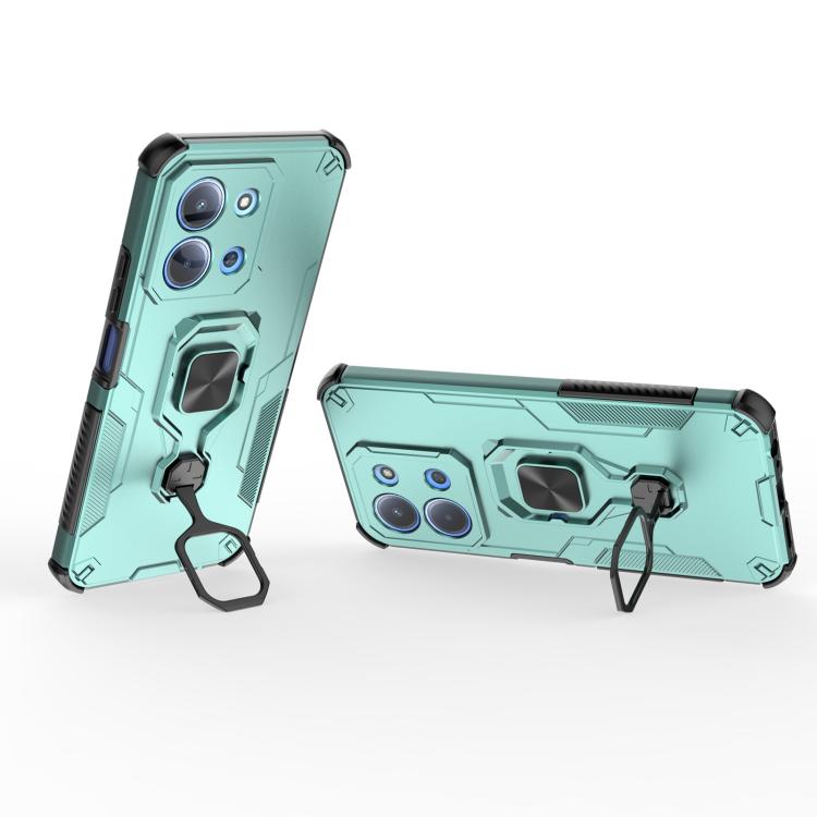 For Redmi 15C 5G / 4G Global 171mm Metal Kickstand TPU Hybrid PC Phone Case