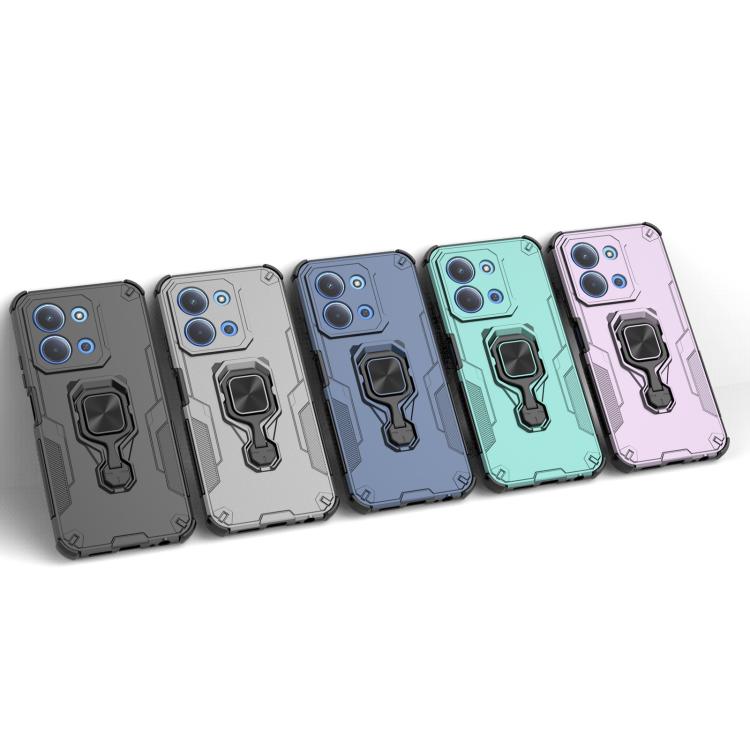 For Redmi 15C 5G / 4G Global 171mm Metal Kickstand TPU Hybrid PC Phone Case