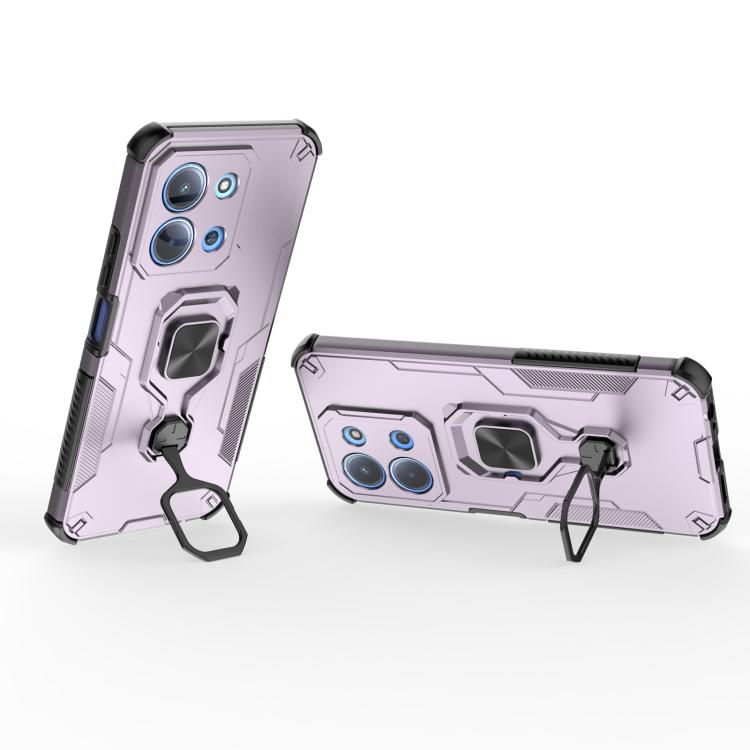 For Redmi 15C 5G / 4G Global 171mm Metal Kickstand TPU Hybrid PC Phone Case