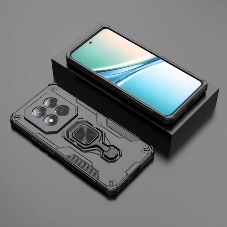 For Redmi Note 15 5G / 4G Global 164mm Metal Kickstand TPU Hybrid PC Phone Case