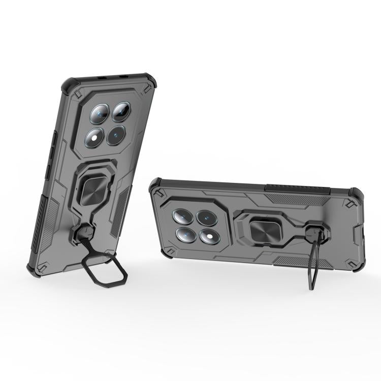 For Redmi Note 15 5G / 4G Global 164mm Metal Kickstand TPU Hybrid PC Phone Case