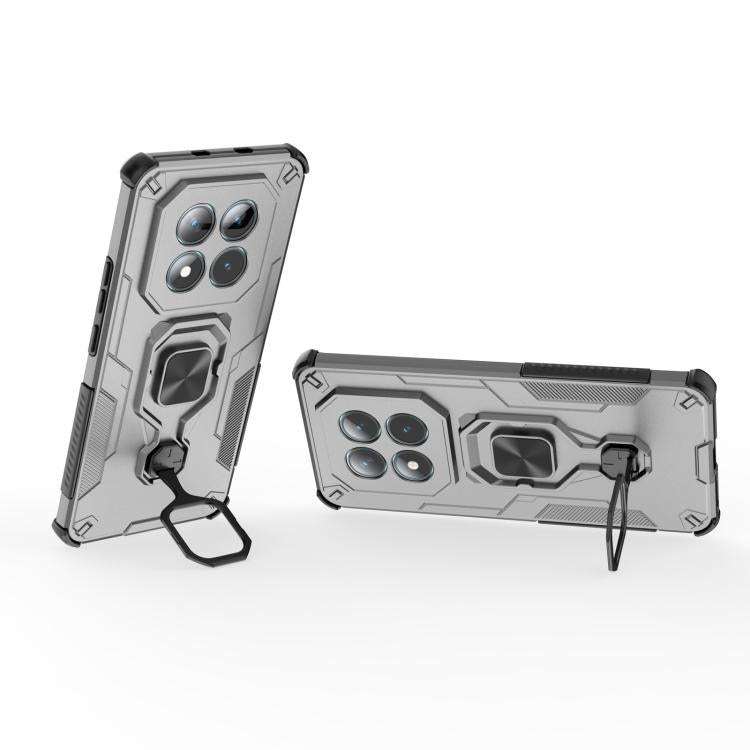 For Redmi Note 15 5G / 4G Global 164mm Metal Kickstand TPU Hybrid PC Phone Case