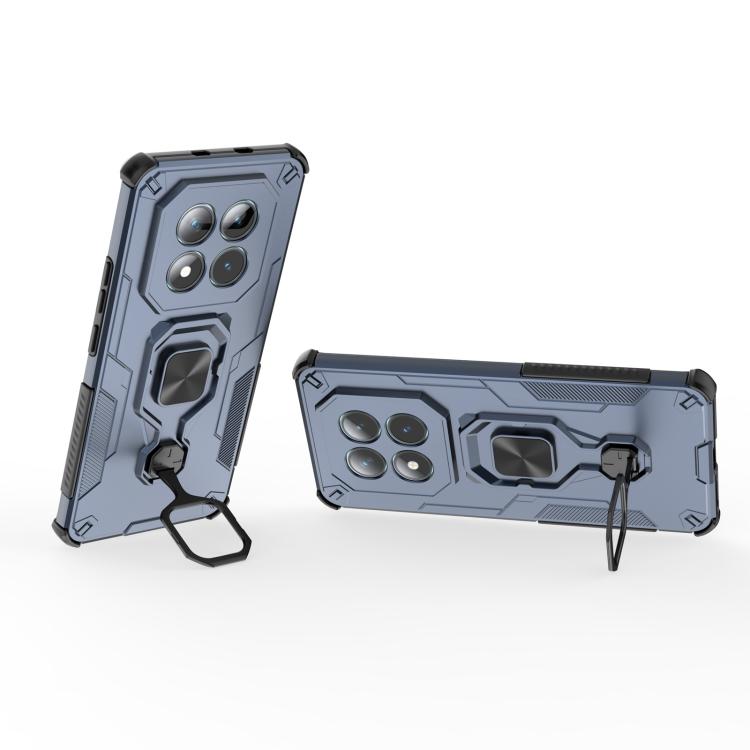 For Redmi Note 15 5G / 4G Global 164mm Metal Kickstand TPU Hybrid PC Phone Case