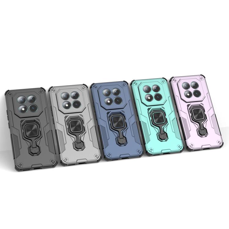 For Redmi Note 15 5G / 4G Global 164mm Metal Kickstand TPU Hybrid PC Phone Case