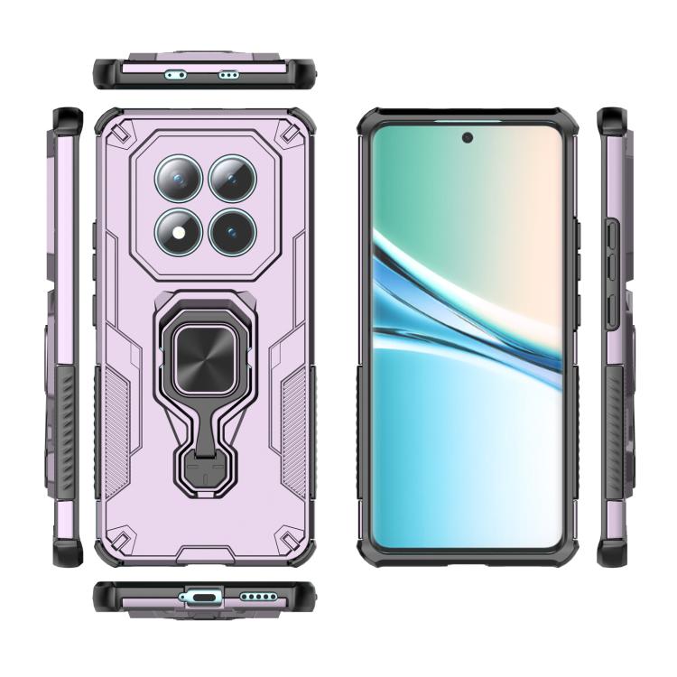 For Redmi Note 15 5G / 4G Global 164mm Metal Kickstand TPU Hybrid PC Phone Case