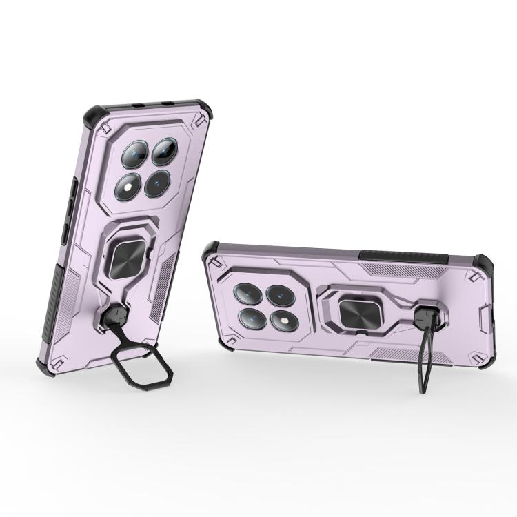 For Redmi Note 15 5G / 4G Global 164mm Metal Kickstand TPU Hybrid PC Phone Case