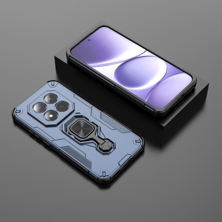 For Redmi Note 15 Pro 5G Global 163.6mm Metal Kickstand TPU Hybrid PC Phone Case