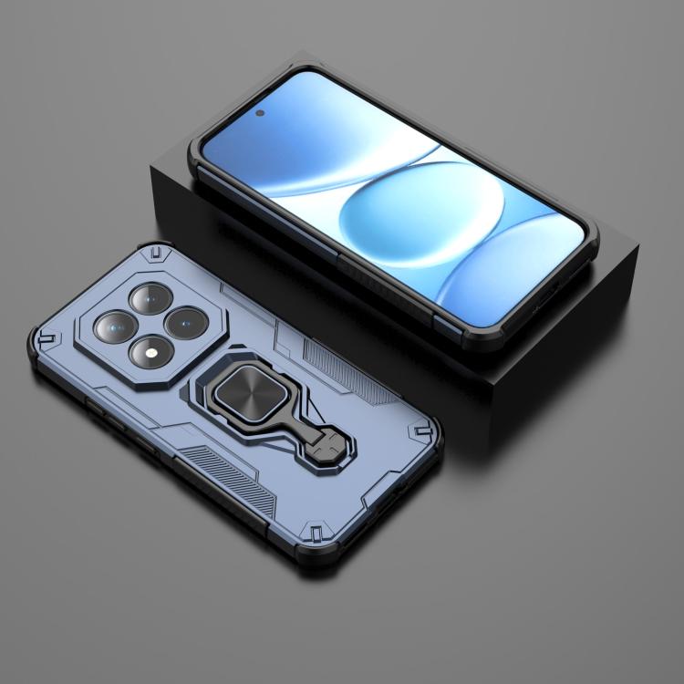 For Redmi Note 15 Pro+ 5G 163.3mm Metal Kickstand TPU Hybrid PC Phone Case