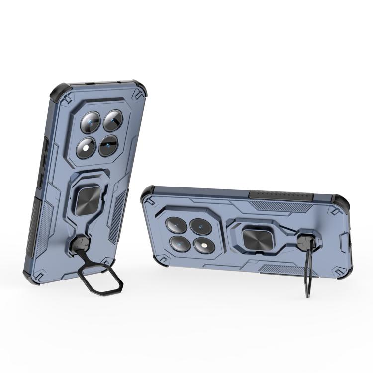 For Redmi Note 15 Pro+ 5G 163.3mm Metal Kickstand TPU Hybrid PC Phone Case