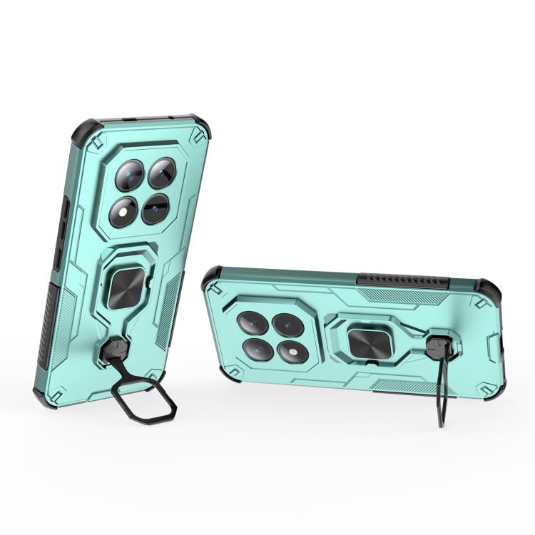 For Redmi Note 15 Pro+ 5G 163.3mm Metal Kickstand TPU Hybrid PC Phone Case