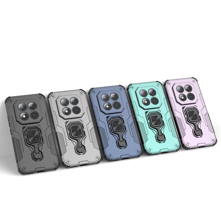 For Redmi Note 15 Pro+ 5G 163.3mm Metal Kickstand TPU Hybrid PC Phone Case