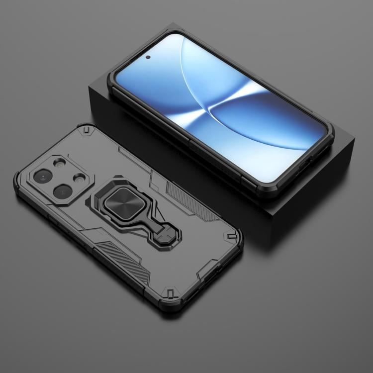 For Redmi Turbo 5 Max / Poco X8 Pro Max Metal Kickstand TPU Hybrid PC Phone Case