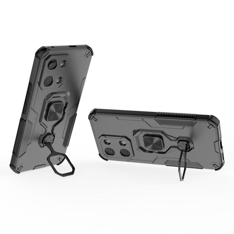 For Redmi Turbo 5 Max / Poco X8 Pro Max Metal Kickstand TPU Hybrid PC Phone Case