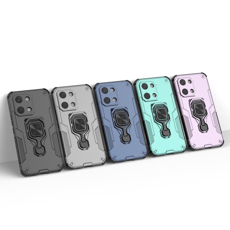 For Redmi Turbo 5 Max / Poco X8 Pro Max Metal Kickstand TPU Hybrid PC Phone Case