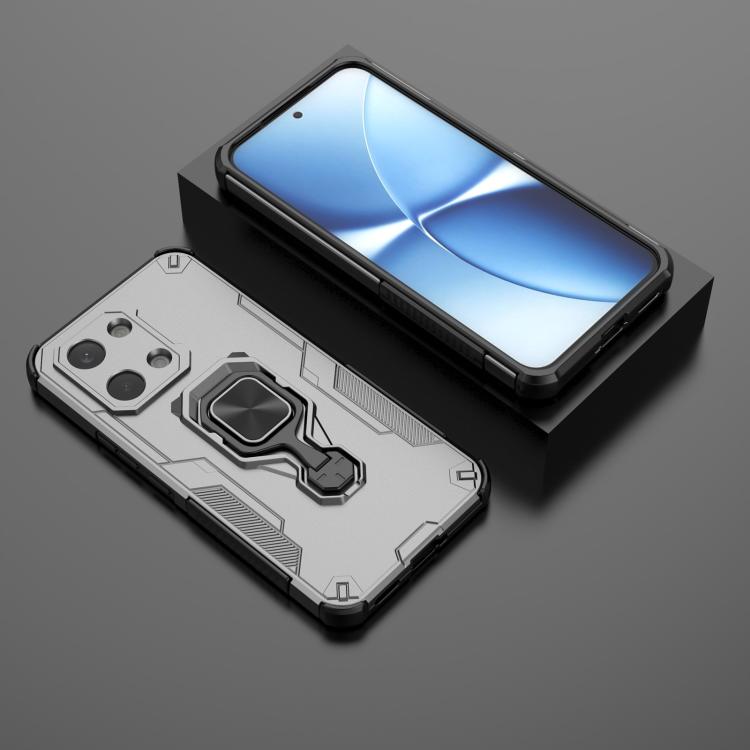 For Redmi Turbo 5 Max / Poco X8 Pro Max Metal Kickstand TPU Hybrid PC Phone Case