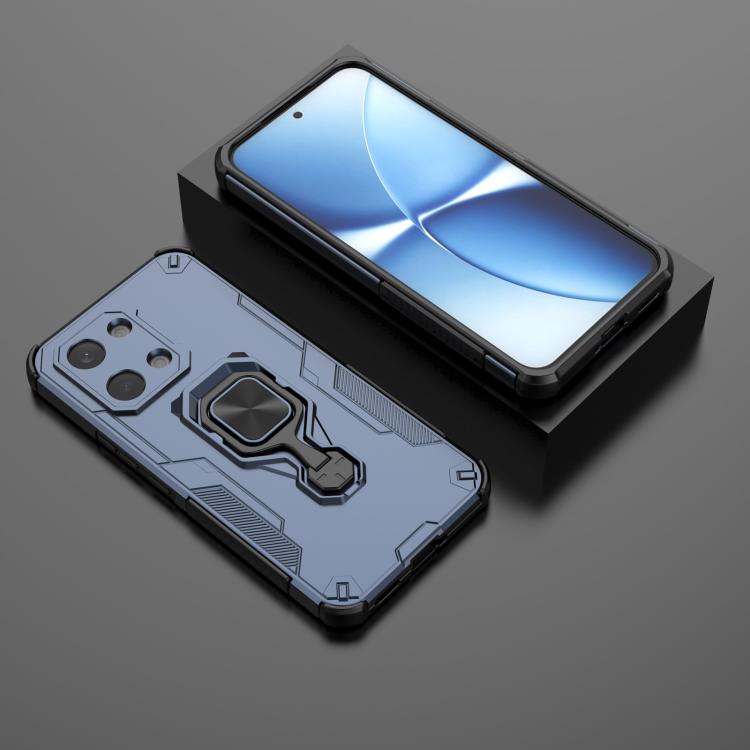 For Redmi Turbo 5 Max / Poco X8 Pro Max Metal Kickstand TPU Hybrid PC Phone Case