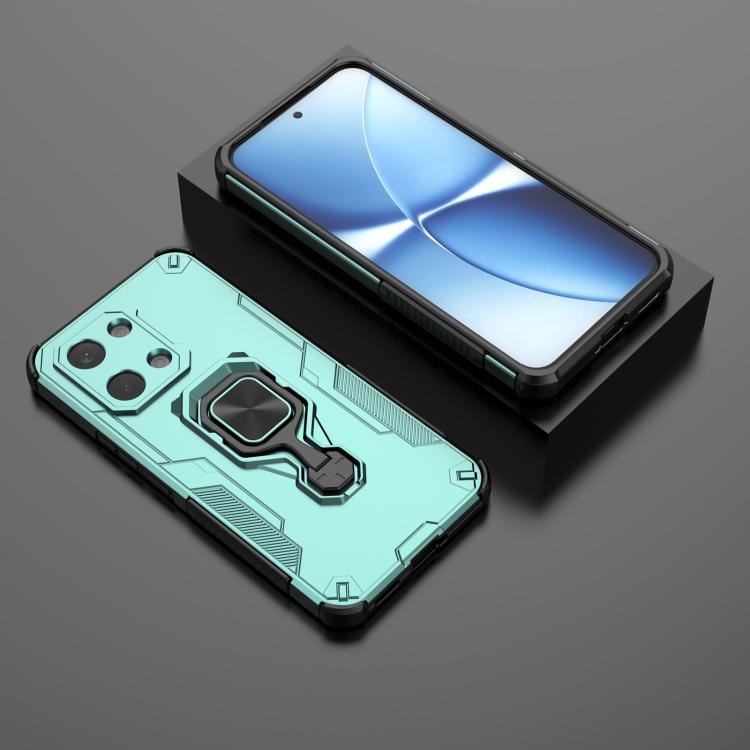 For Redmi Turbo 5 Max / Poco X8 Pro Max Metal Kickstand TPU Hybrid PC Phone Case
