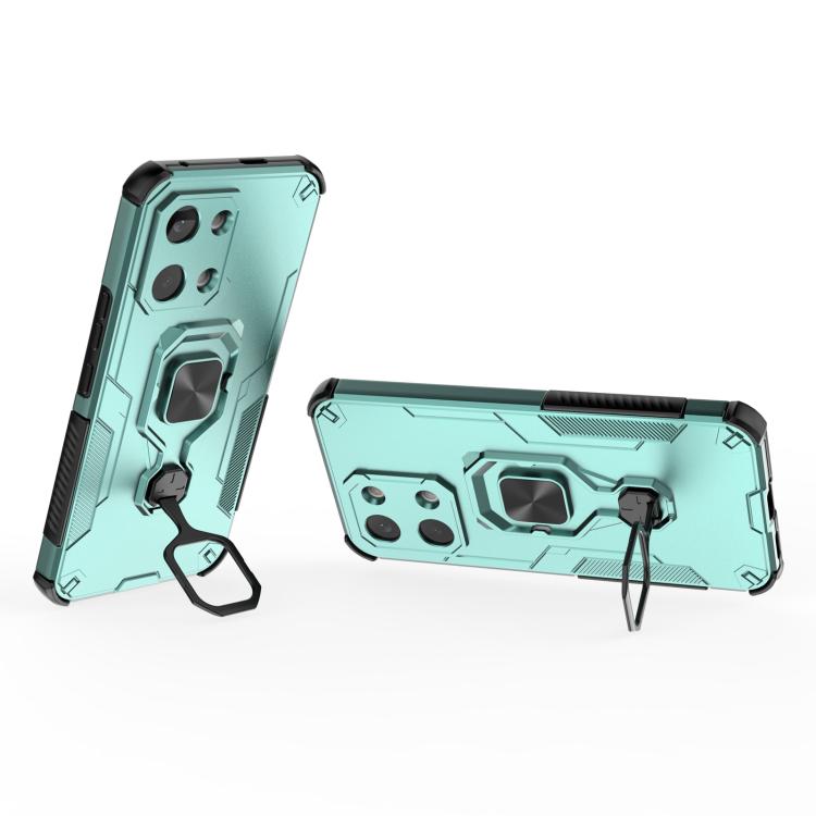 For Redmi Turbo 5 Max / Poco X8 Pro Max Metal Kickstand TPU Hybrid PC Phone Case
