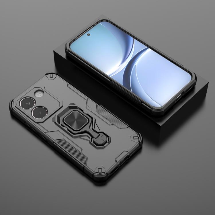 For Redmi Turbo 5 / Poco X8 Pro 5G Metal Kickstand TPU Hybrid PC Phone Case