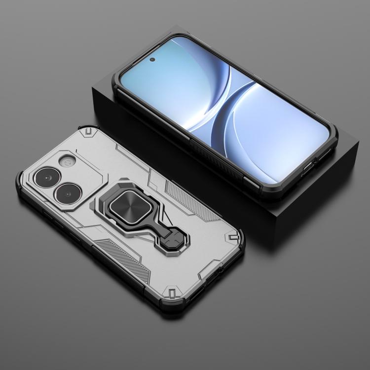 For Redmi Turbo 5 / Poco X8 Pro 5G Metal Kickstand TPU Hybrid PC Phone Case