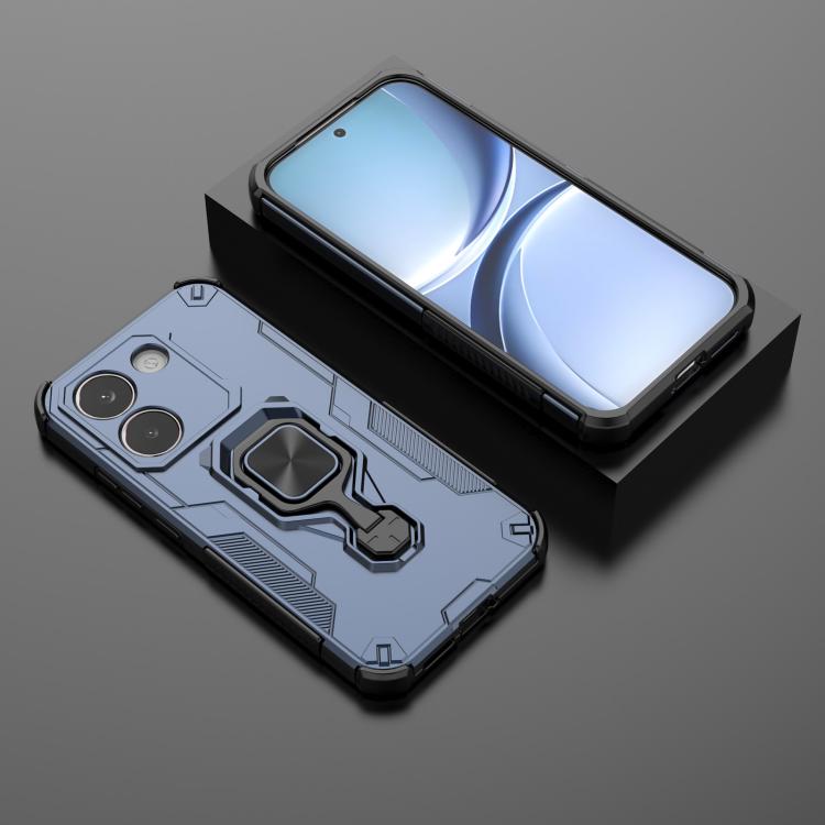 For Redmi Turbo 5 / Poco X8 Pro 5G Metal Kickstand TPU Hybrid PC Phone Case