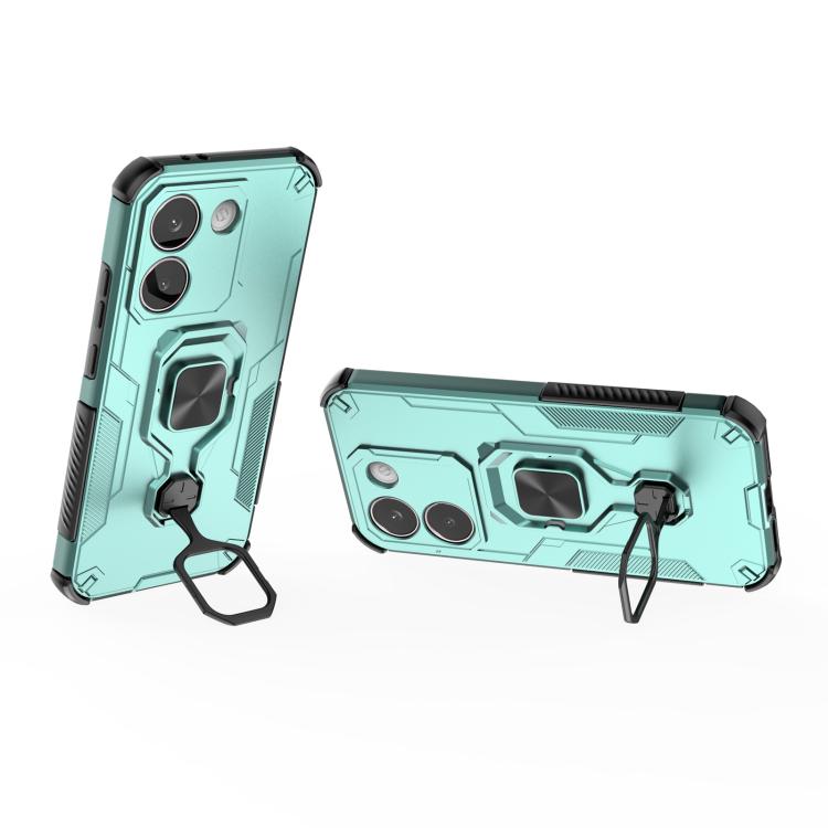 For Redmi Turbo 5 / Poco X8 Pro 5G Metal Kickstand TPU Hybrid PC Phone Case