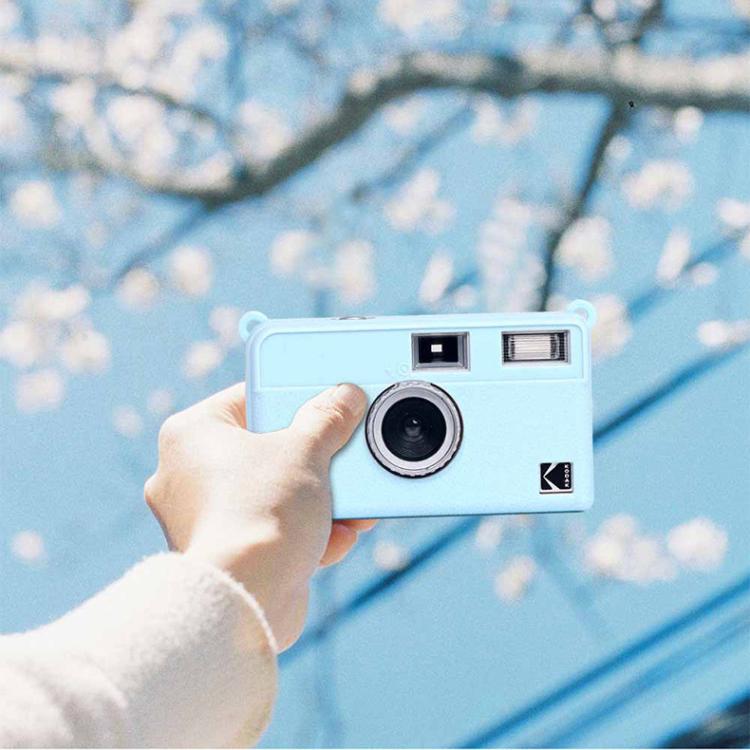 For Kodak EKTAR H35 Litchi Texture Soft Silicone Protective Case
